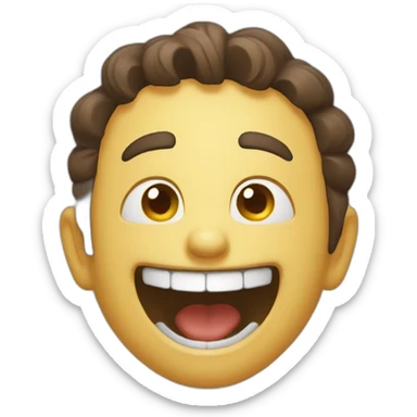 maniacal laughter  sticker