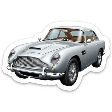Aston martin DB5 sticker