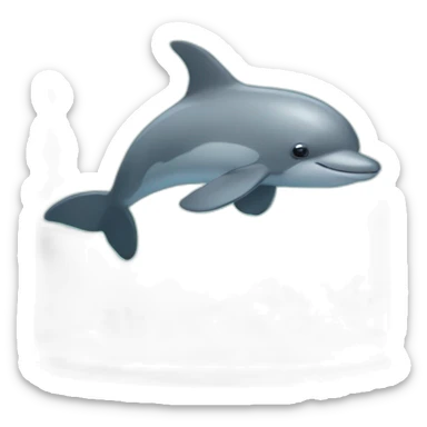 porpoise in a tank sticker