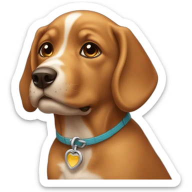 cachorro caramelo sticker