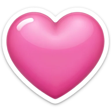 Pink heart symbol symbol elemental property game icon sticker