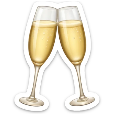 champagne sticker