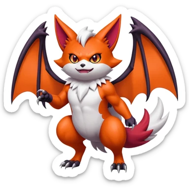 Noibat-Zangoose-Litten-Hybrid sticker