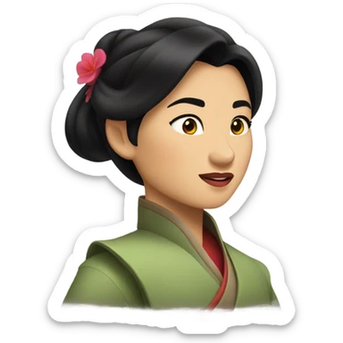 Mulan sticker