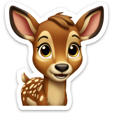 bambi sticker