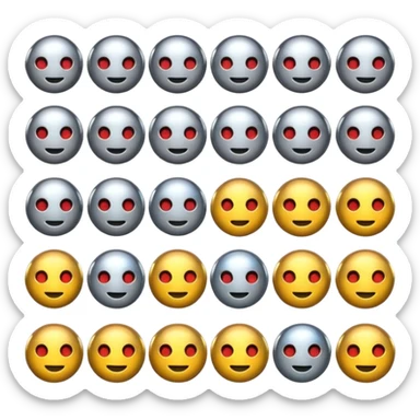 emoji para la IA (Inteligencia Artificial) sticker