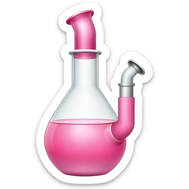 pink bong sticker