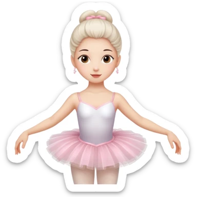 ballerina sticker
