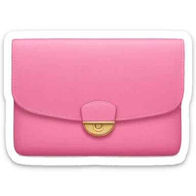 pink clutch sticker