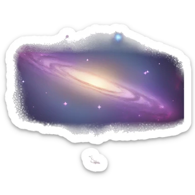 galaxy sticker