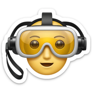 VR glasses sticker