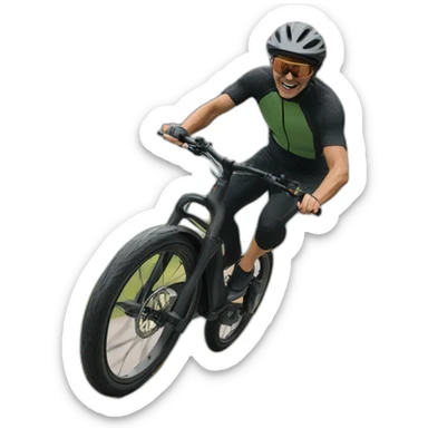 ebike-jumping sticker