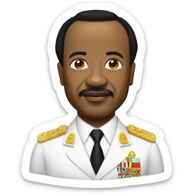 PAUL BIYA sticker