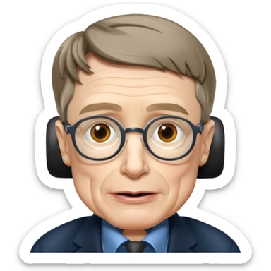 Stephen Hawking sticker