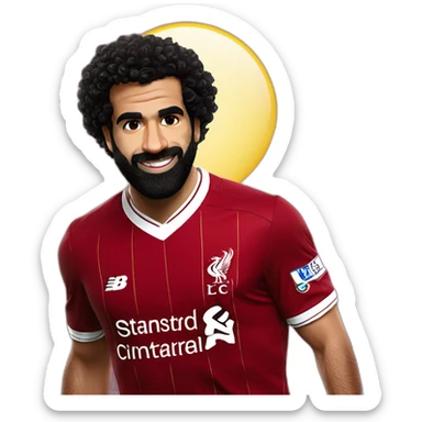 Liverpool-football-club-mo-salah sticker