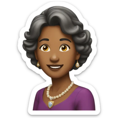 Queen-of-stable sticker