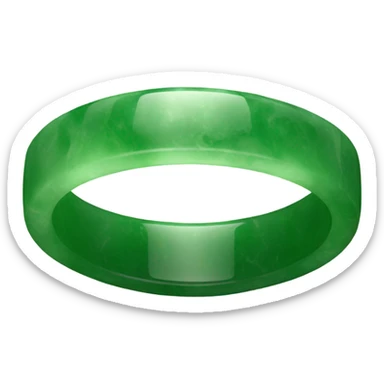 A Jade-made ring  sticker
