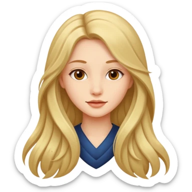 دختر زیبا sticker