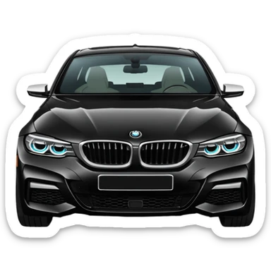 g30 BMW darkened windows  sticker