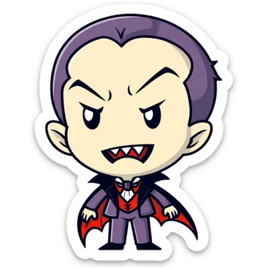 vampire  sticker