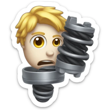 shock absorber sticker