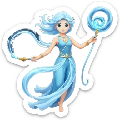 air elemental long whip sticker