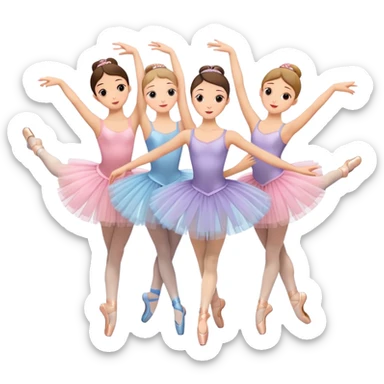 ballet shows sticker
