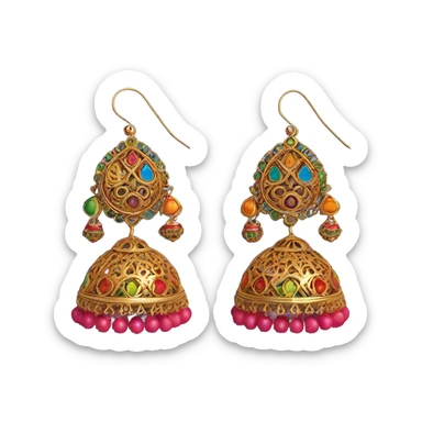 jhumkas sticker