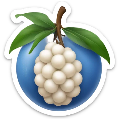 Lychee Blue color sticker