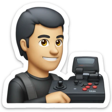 Sega Master system sticker