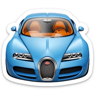 Bugatti logo emoji sticker