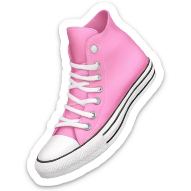 converse shoes pink sticker