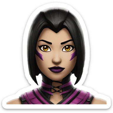 Mileena Mortal Kombat X sticker
