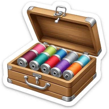 sewing kit sticker