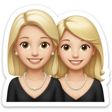 Pearl String Girls sticker