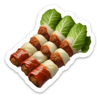 Bosnian national dish sticker