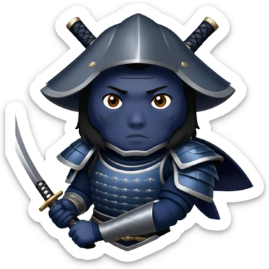 Warrior Samurai sticker