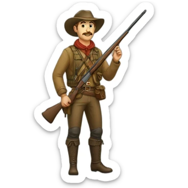 Czech hunter sticker