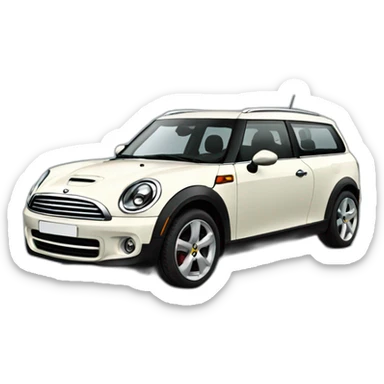 Mini clubman sticker