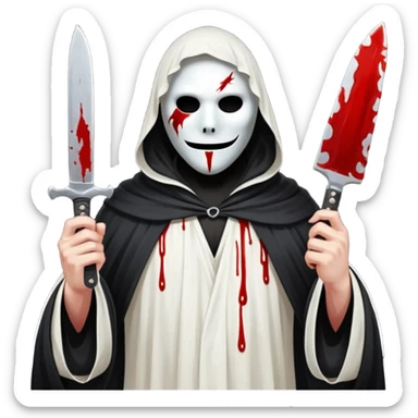 killer Dead by Daylight The Ghost Face (Danny Johnson) sticker