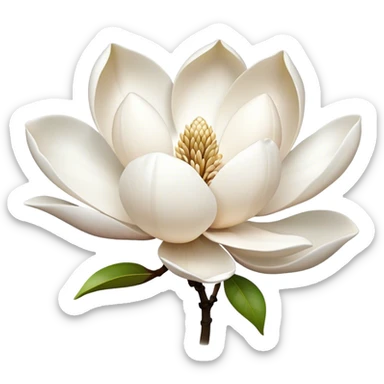 Magnolia flowers  sticker