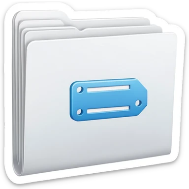 folder that says activites follwed by stack of forms  sticker