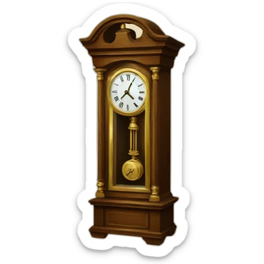 History clock icon  sticker