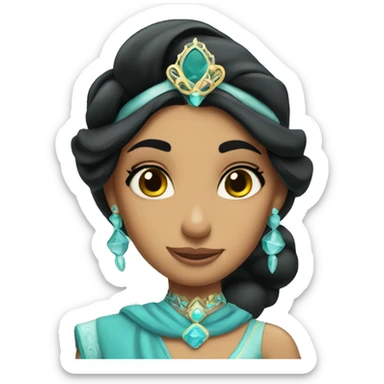 princess jasmine sticker