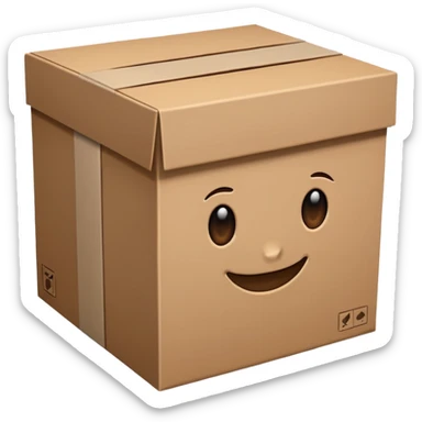 now the exact same box is just empty sticker