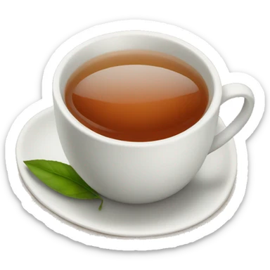 Tea sticker