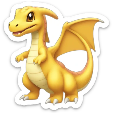 pokemon Dragonite sticker