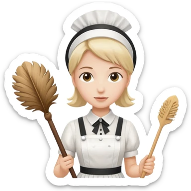 Maid sticker