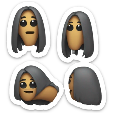 A Among Us Character! sticker