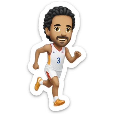 Mido plays Olympic walk  sticker